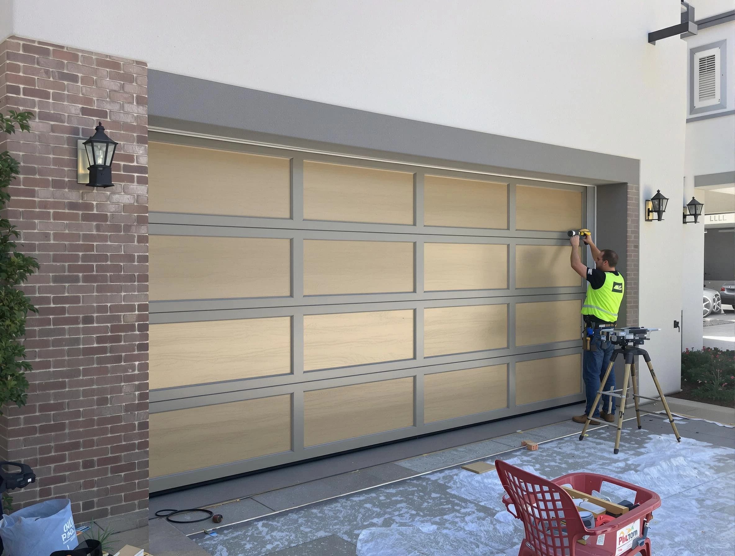 Garage door replacement service by Tyrone Garage Door Repair in Tyrone