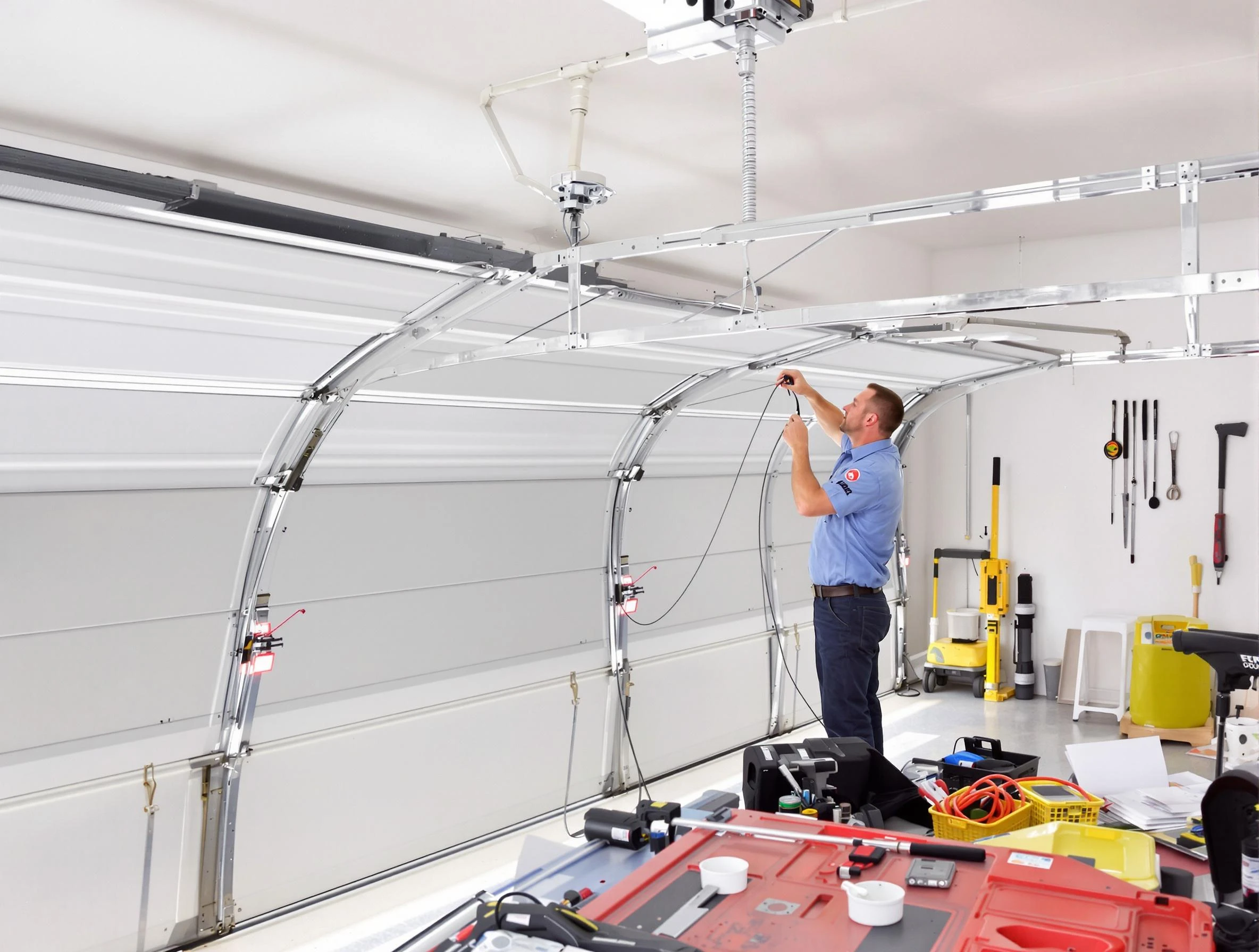 Garage door cable repair service by Tyrone Garage Door Repair in Tyrone
