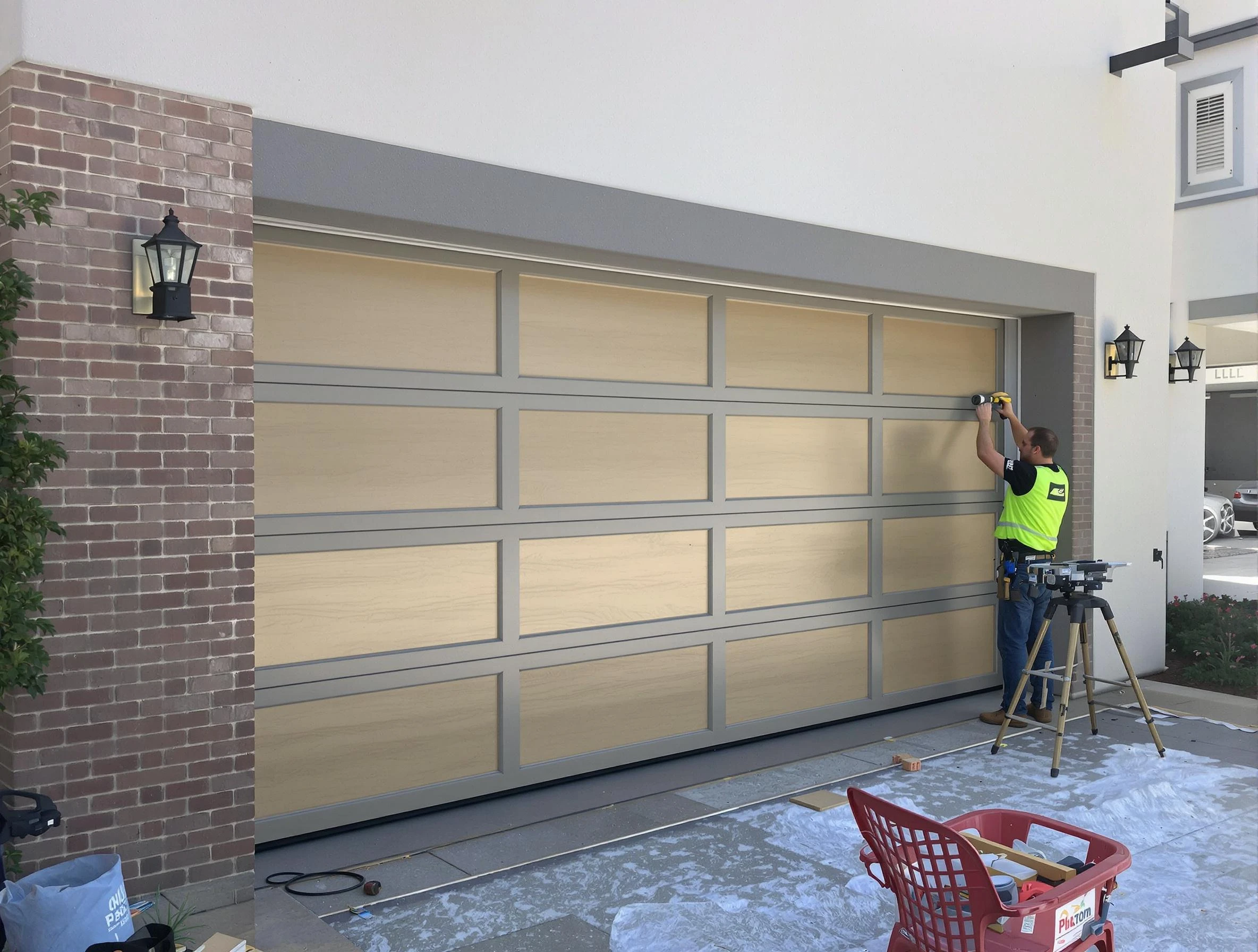 Garage door replacement service by Tyrone Garage Door Repair in Tyrone