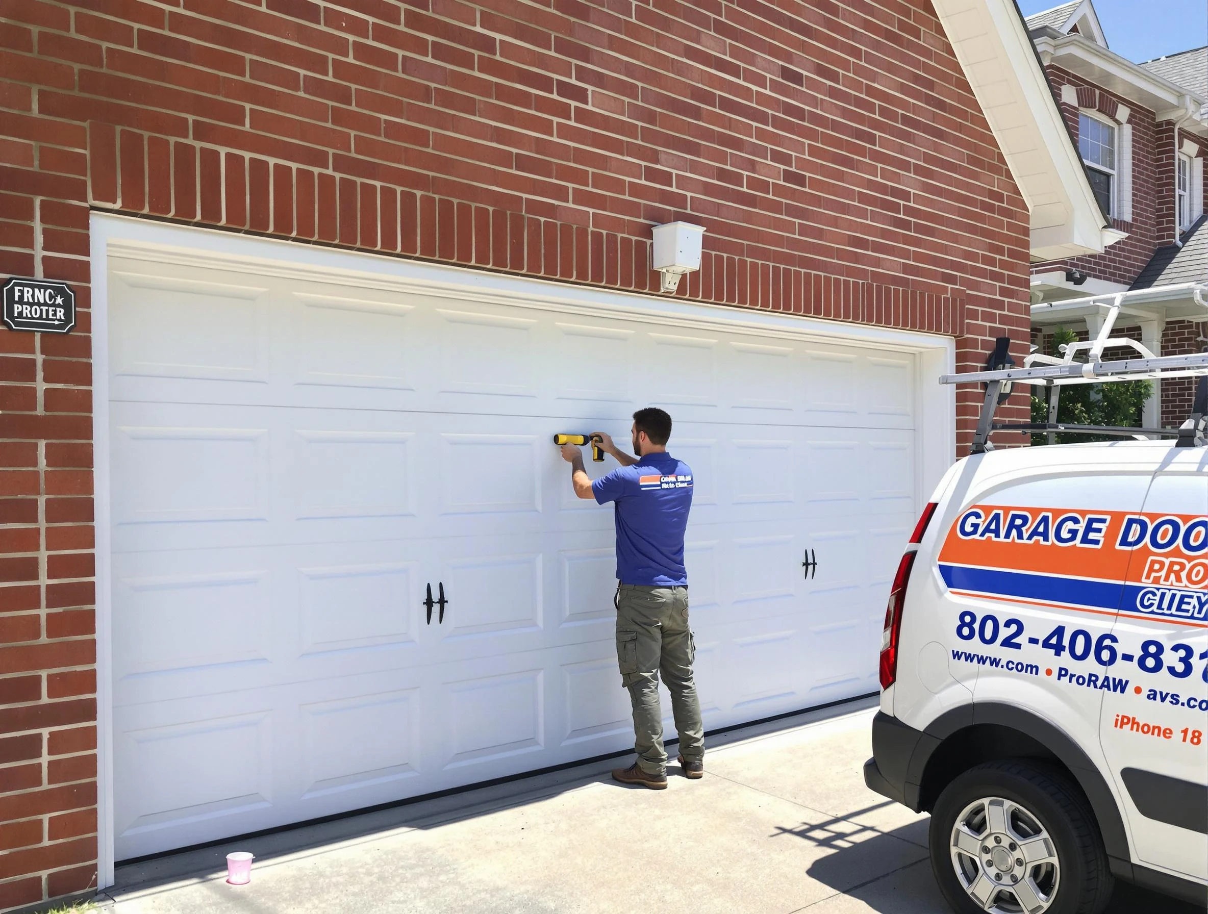 Local garage door repair service by Tyrone Garage Door Repair in Tyrone